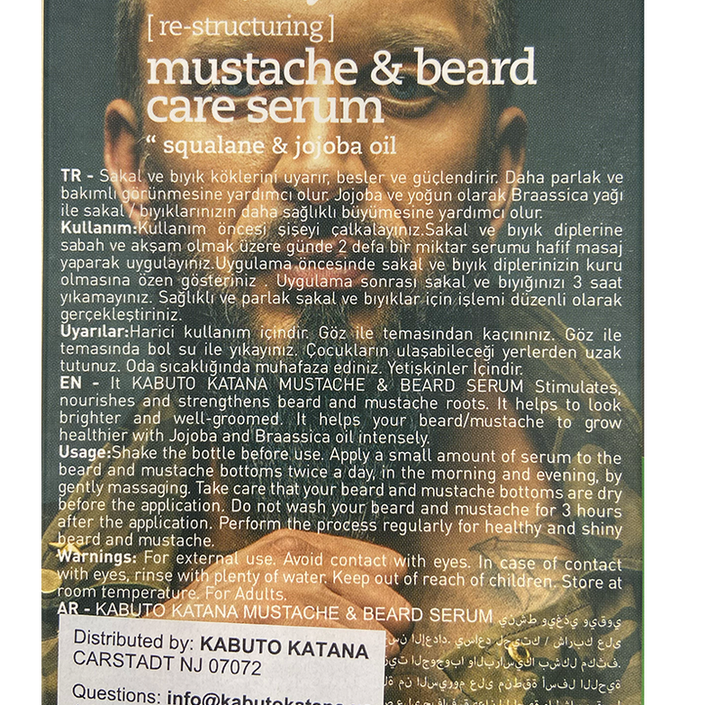 Serum Bigote &amp; Barba 85ml